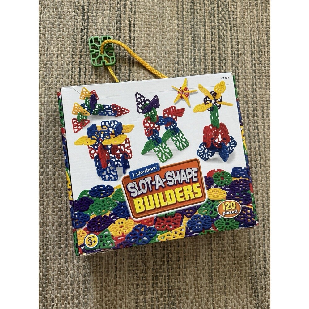 Lakeshore Slot-A-Shape Builders Learning Toys Building 3-D construction
